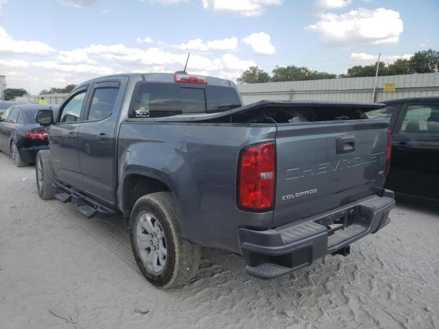 2021 CHEVROLET COLORADO LT VIN: 1GCGSCEN8M1216581