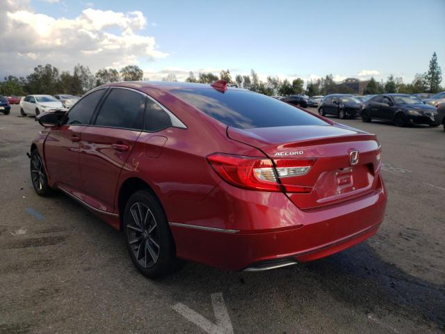 2021 HONDA ACCORD EXL VIN: 1HGCV1F50MA107235