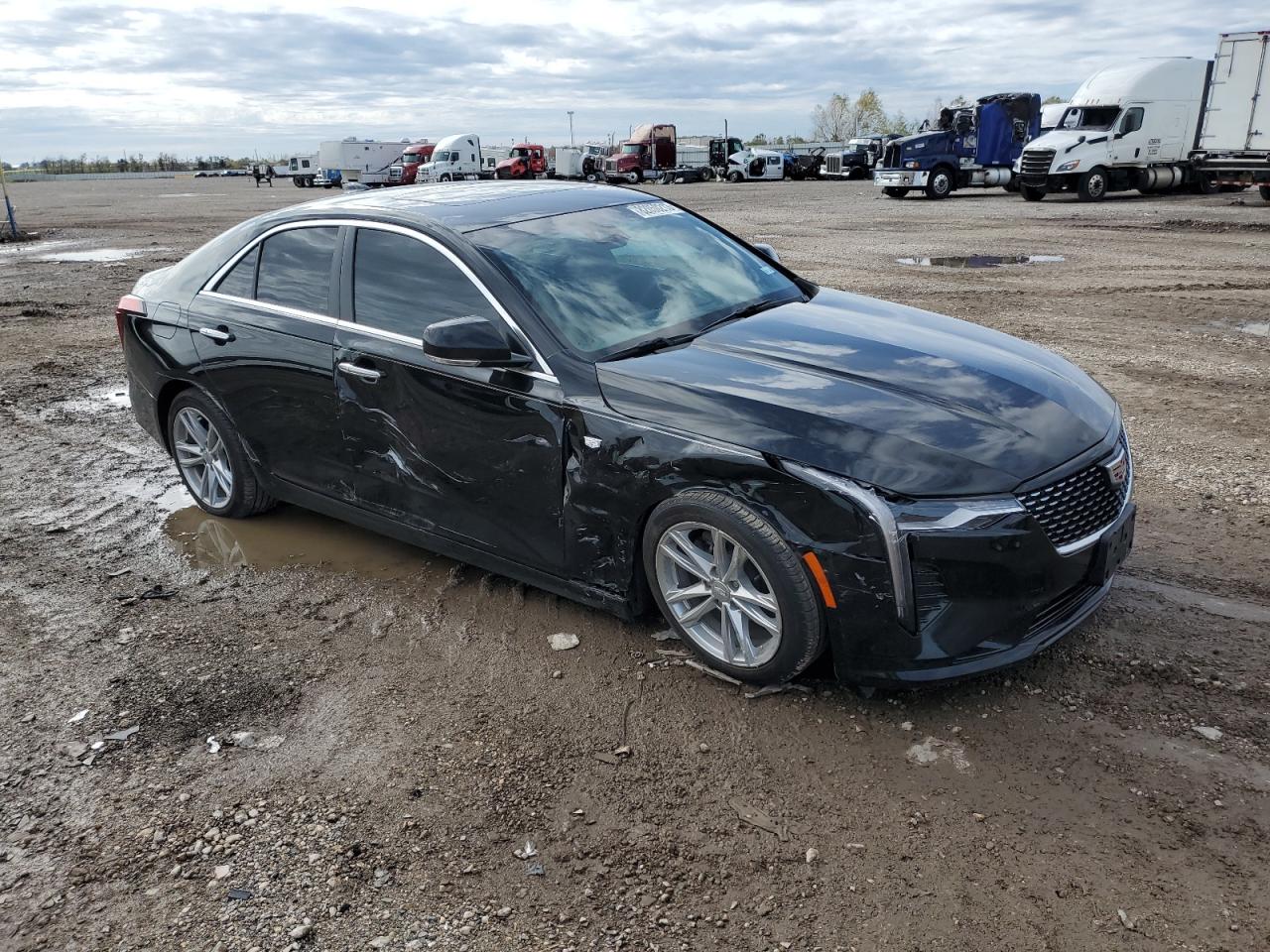 2022 CADILLAC CT4 LUXURY VIN:1G6DJ5RK1N0137037