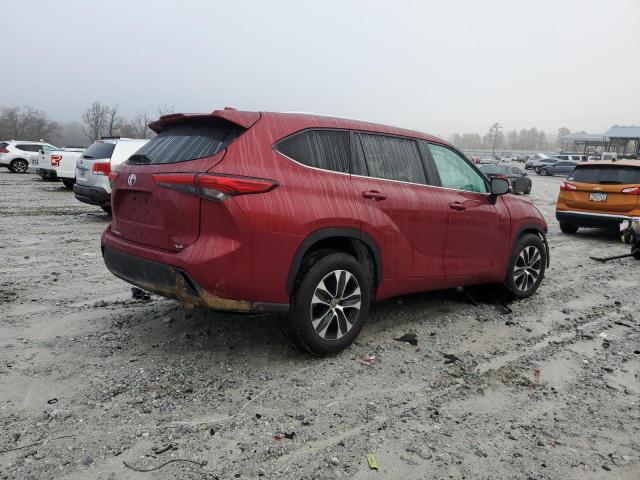 2021 TOYOTA HIGHLANDER XLE VIN: 5TDGZR***********