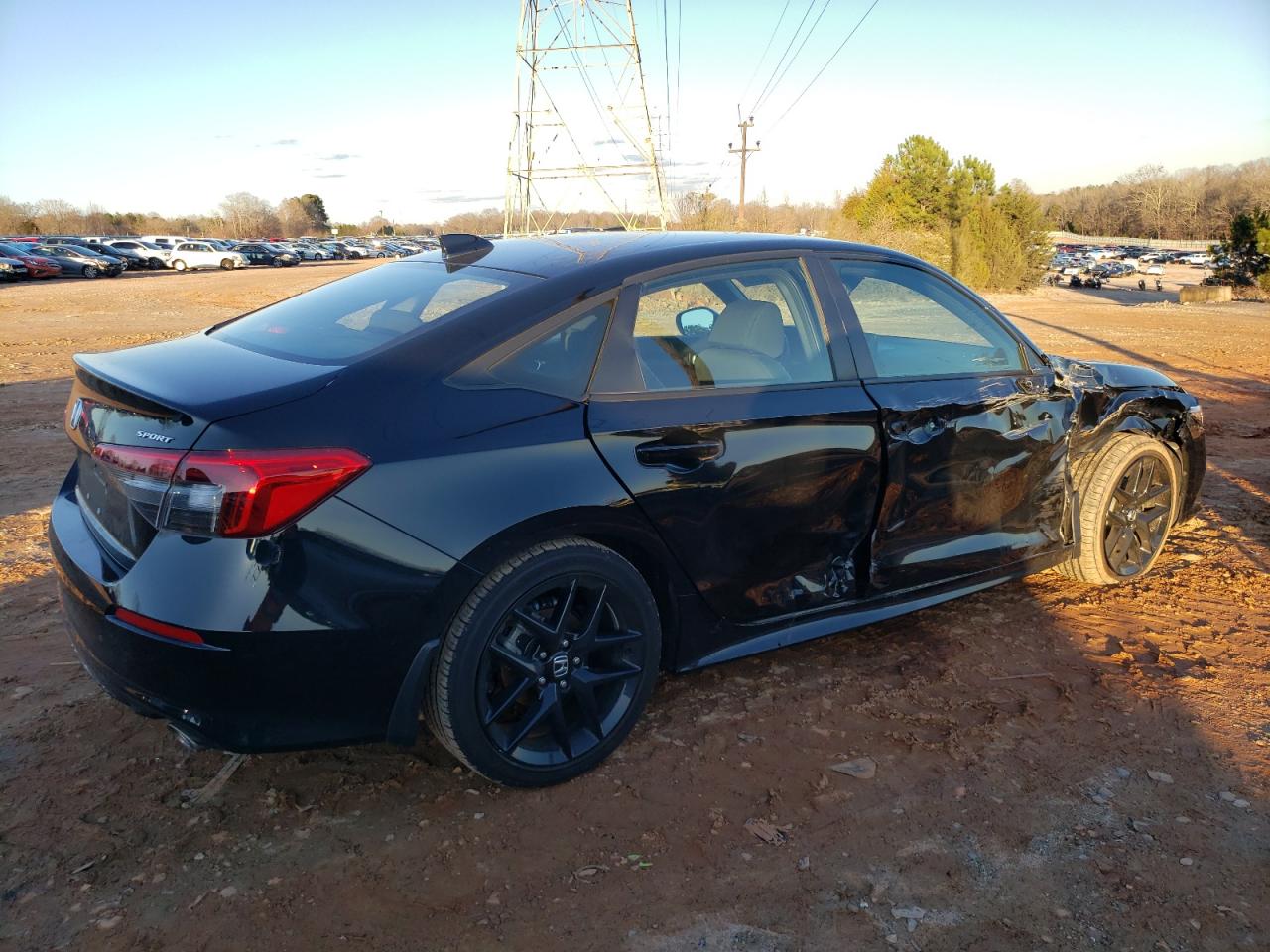 2023 HONDA CIVIC SPORT VIN:2HGFE2F5XPH523205