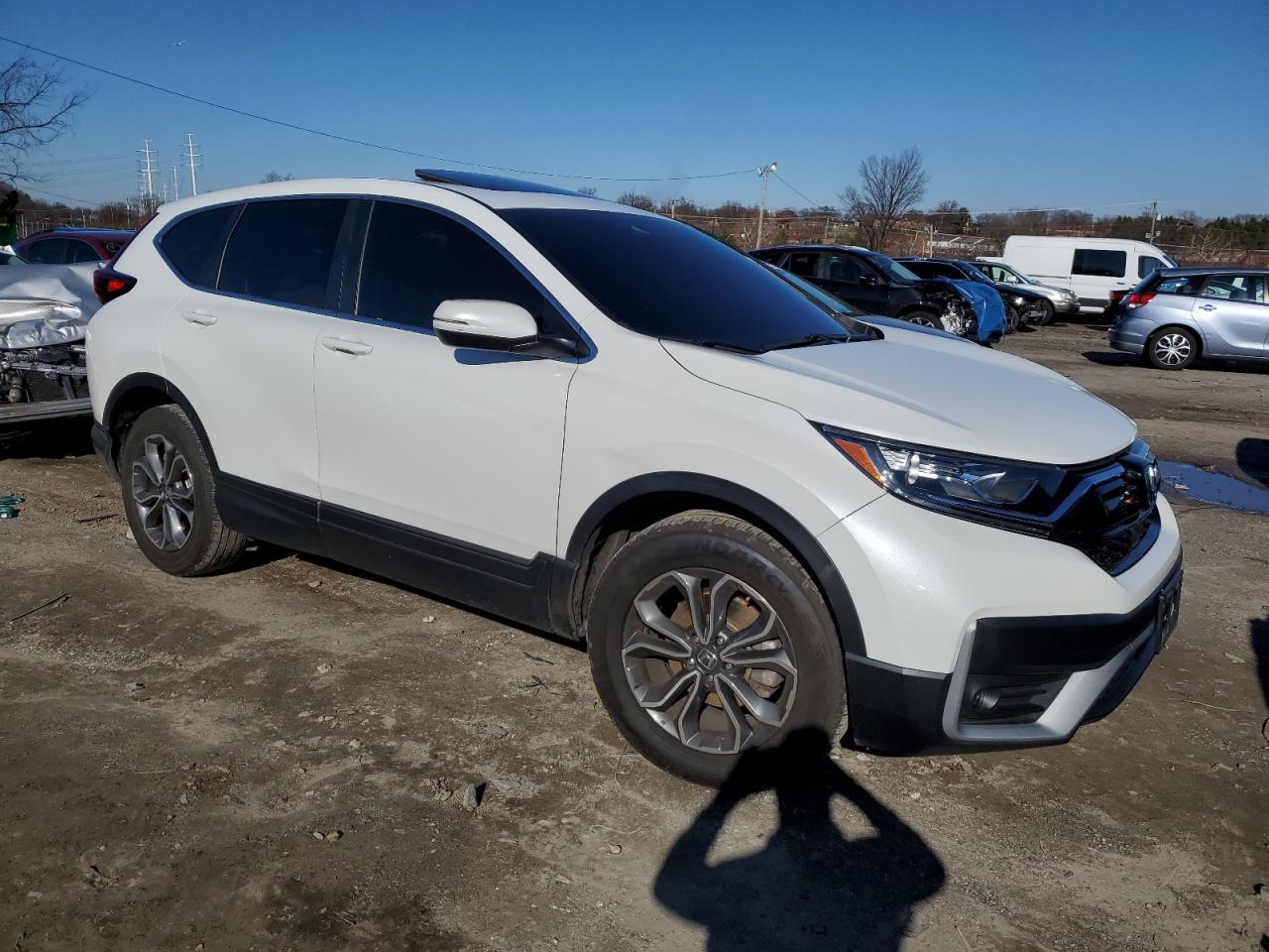 2022 HONDA CR-V EX VIN:2HKRW2H57NH661228