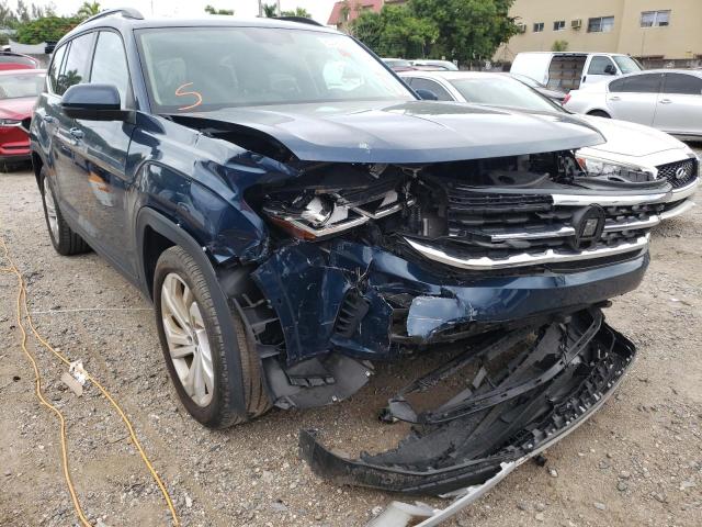2021 VOLKSWAGEN ATLAS SE VIN: 1V2JR2CA0MC564230