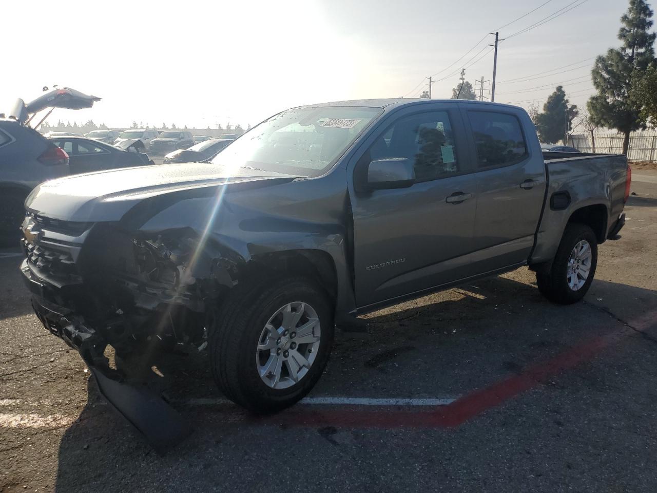 2022 CHEVROLET COLORADO LT VIN:1GCGSCEN9N1214100