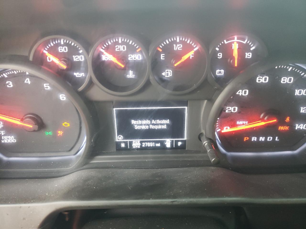 2022 CHEVROLET SILVERADO K1500 CUSTOM VIN:1GCPDBEK1NZ621632