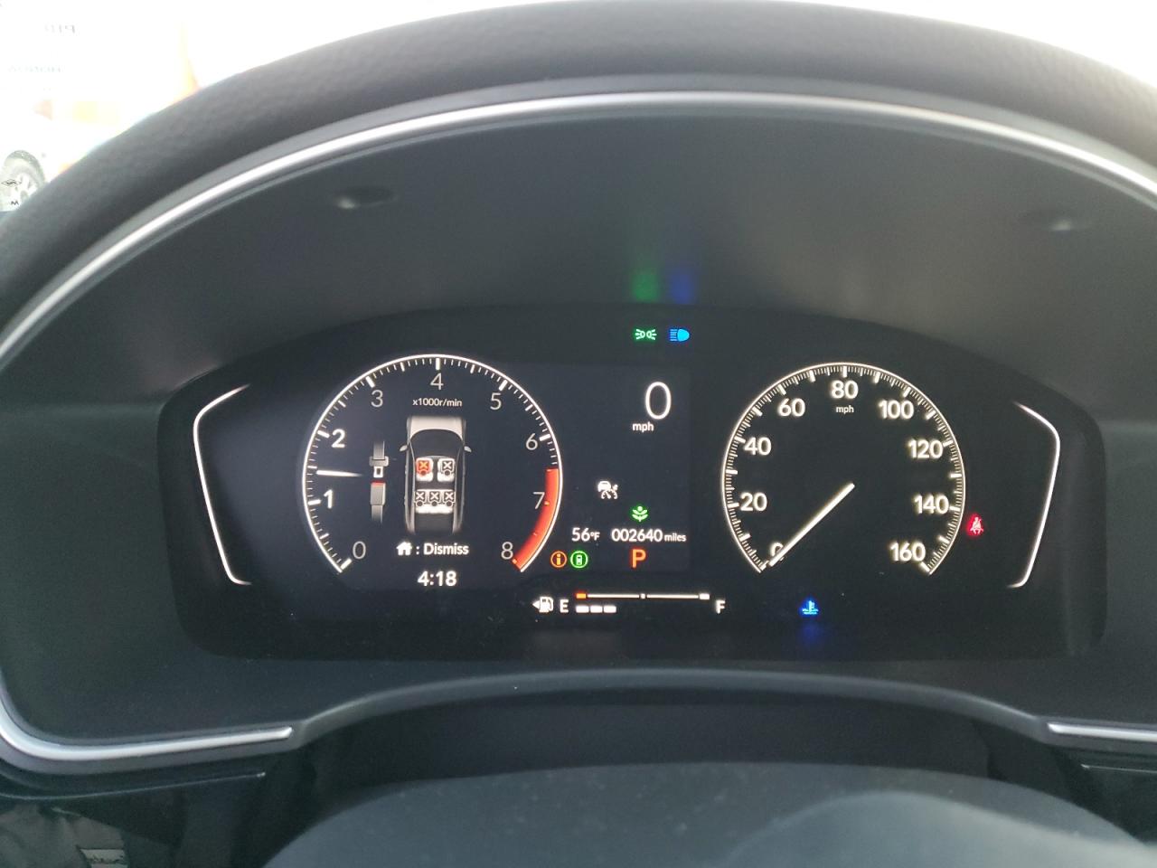 2024 HONDA CIVIC EXL VIN:19XFL1H78RE001474