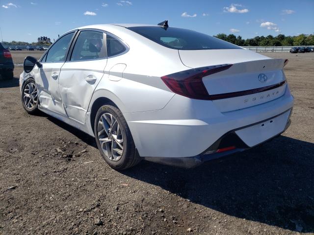 2021 HYUNDAI SONATA SEL VIN: KMHL64JA1MA165402