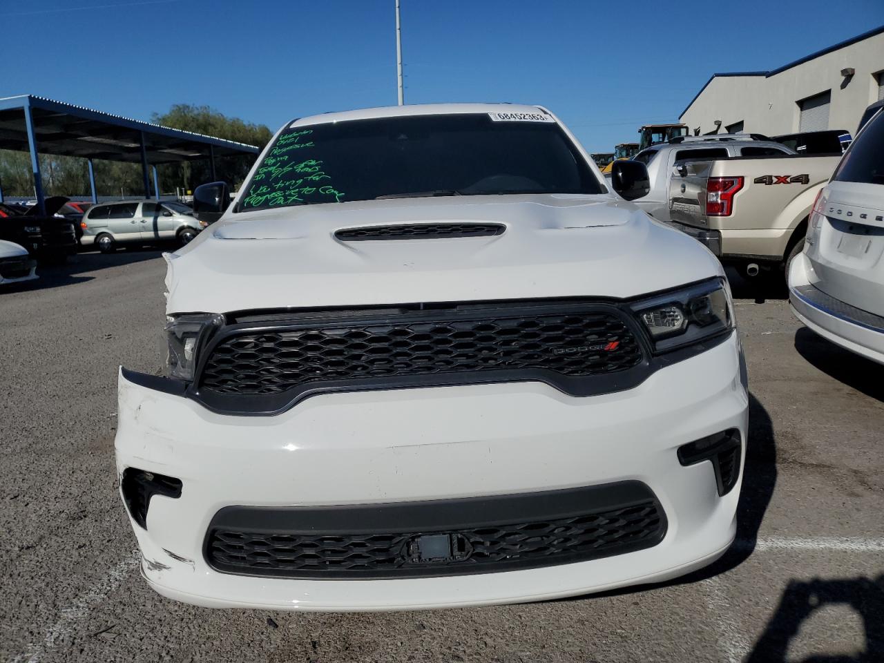 2022 DODGE DURANGO GT VIN:1C4RDJDG9NC100421