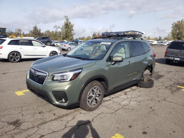 2021 SUBARU FORESTER PREMIUM VIN: JF2SKAFC8MH498905