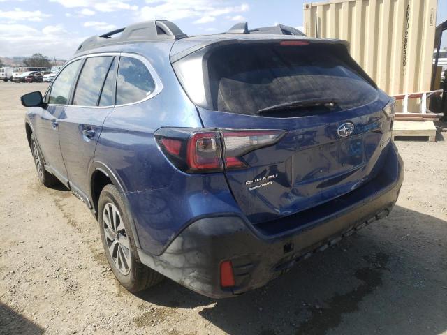 2021 SUBARU OUTBACK PREMIUM VIN: 4S4BTAFCXM3207244