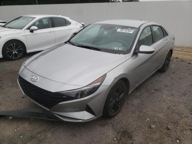 2021 HYUNDAI ELANTRA SEL VIN: 5NPLM4AG0MH037501