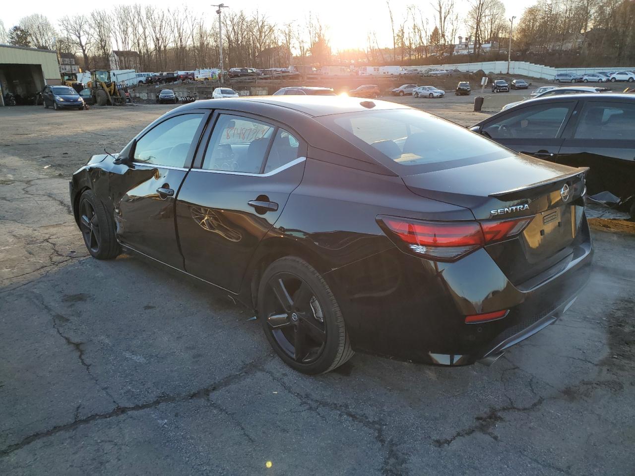 2022 NISSAN SENTRA SR VIN:3N1AB8DV7NY286948