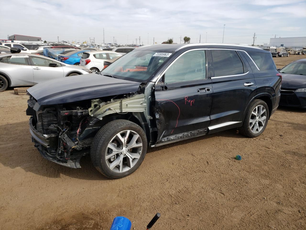 2022 HYUNDAI PALISADE LIMITED VIN:KM8R5DHE9NU485203