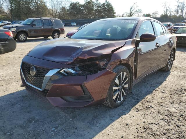 2021 NISSAN SENTRA SV VIN: 3N1AB8CV4MY260856