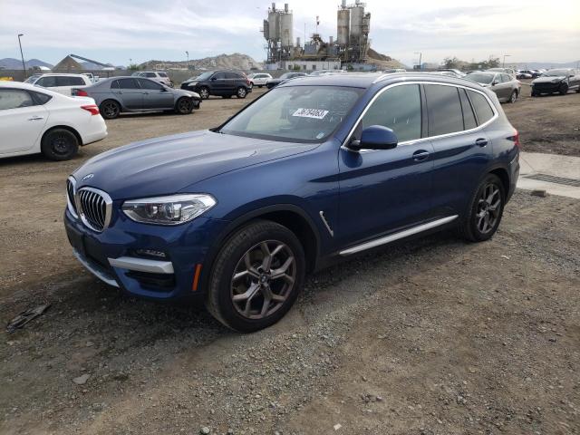 2021 BMW X3 SDRIVE30I VIN: 5UXTY3C06M9H67745