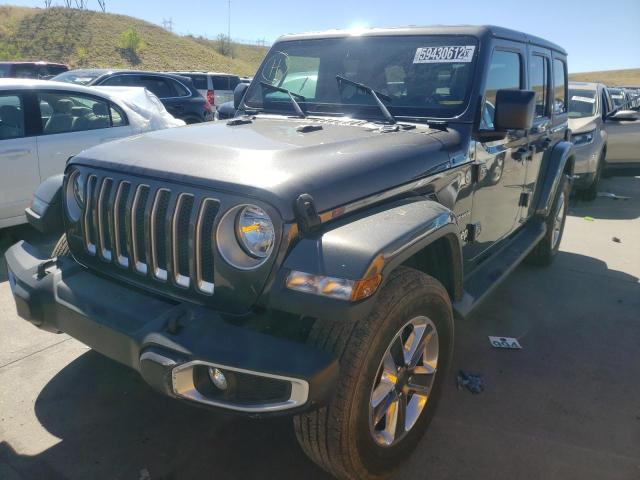 2021 JEEP WRANGLER UNLIMITED SAHARA VIN: 1C4HJXEN4MW668061