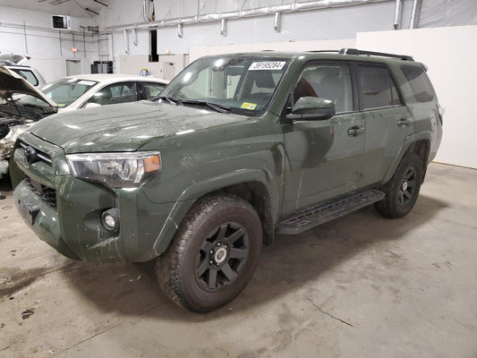 2022 TOYOTA 4RUNNER TRAIL VIN:JTETU5JR8N6049734