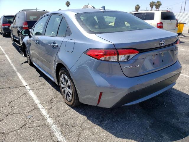 2021 TOYOTA COROLLA LE VIN: JTDEAMDE2MJ027572