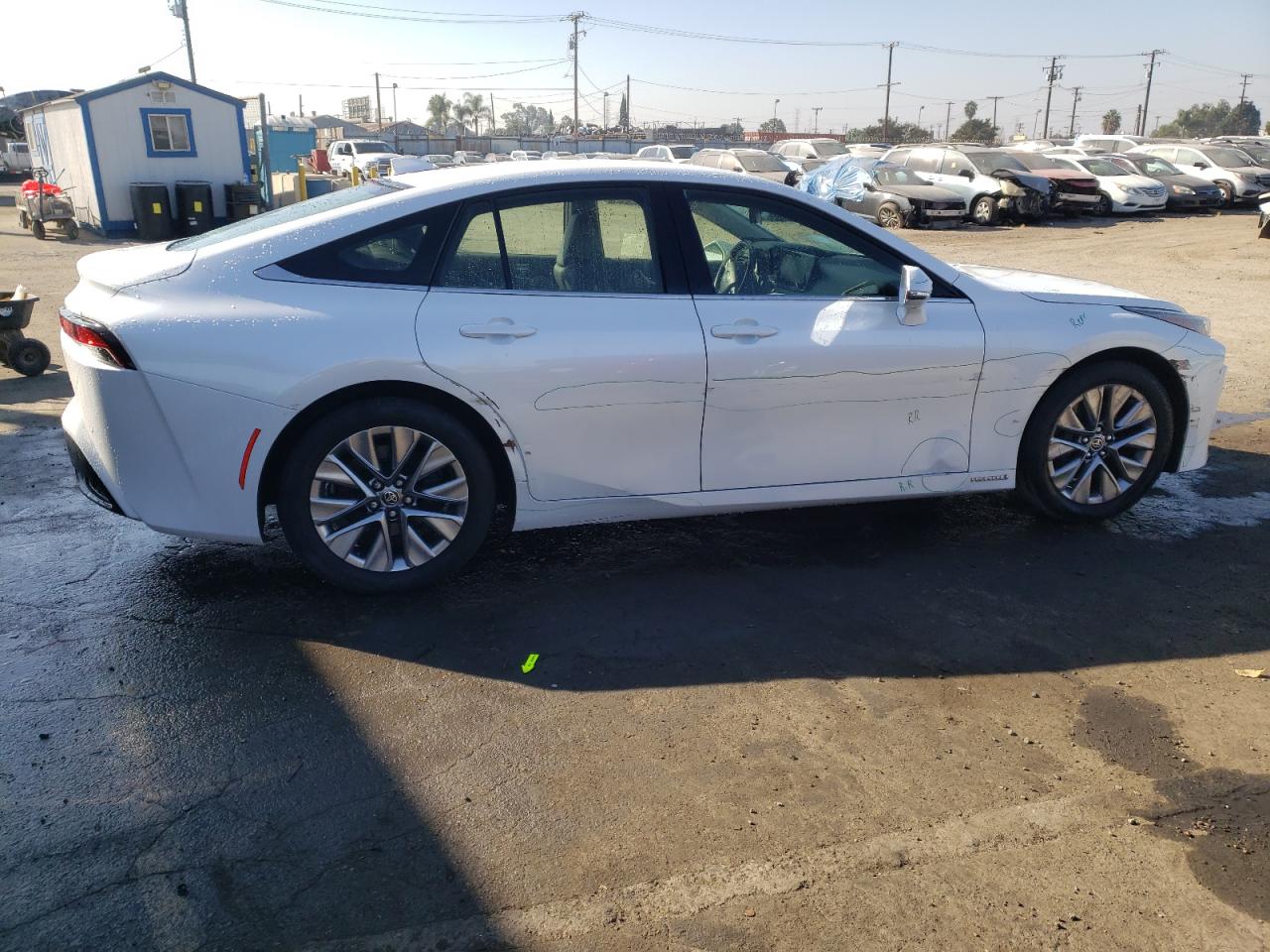 2022 TOYOTA MIRAI LE VIN:JTDAAAAA0NA006400