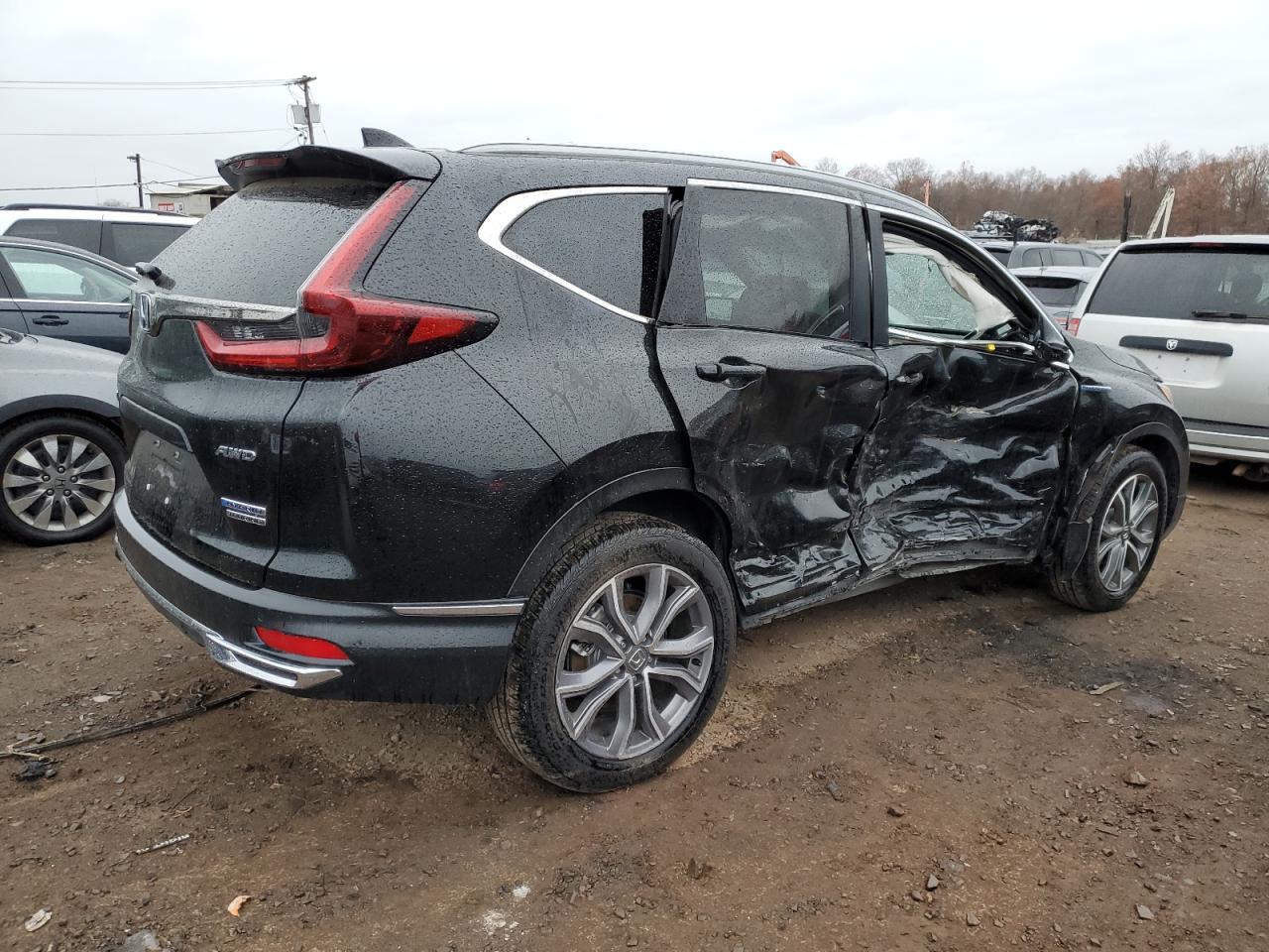2022 HONDA CR-V TOURING VIN:5J6RT6H90NL035559