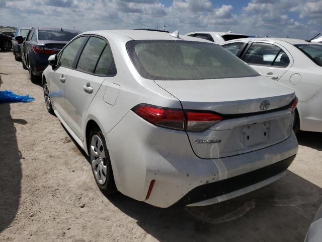 2021 TOYOTA COROLLA LE VIN: JTDEPMAE7MJ137648