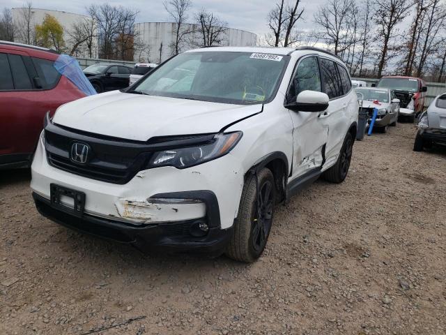 2021 HONDA PILOT SE VIN: 5FNYF6H26MB081801