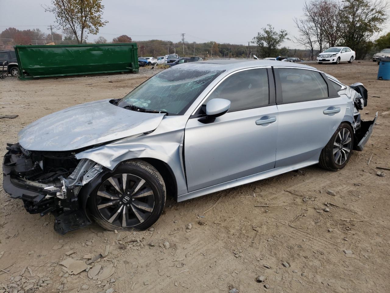2022 HONDA CIVIC EX VIN:2HGFE1F71NH323192