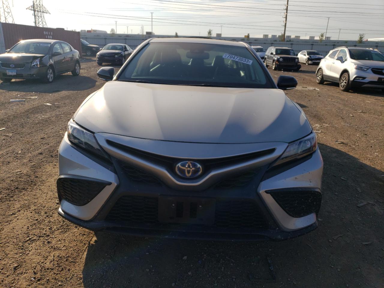 2022 TOYOTA CAMRY NIGHT SHADE VIN:4T1T31AK3NU034164