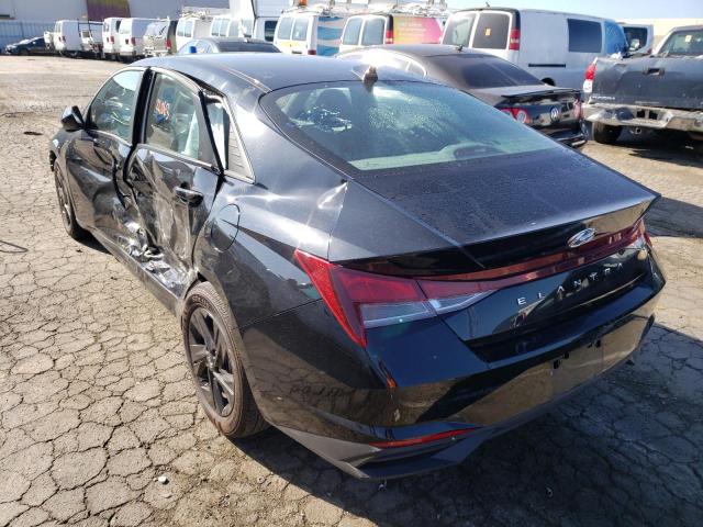 2021 HYUNDAI ELANTRA SEL VIN: KMHLM4AG1MU190342