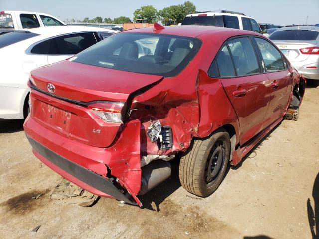 2021 TOYOTA COROLLA LE VIN: 5YFEPMAE0MP226537