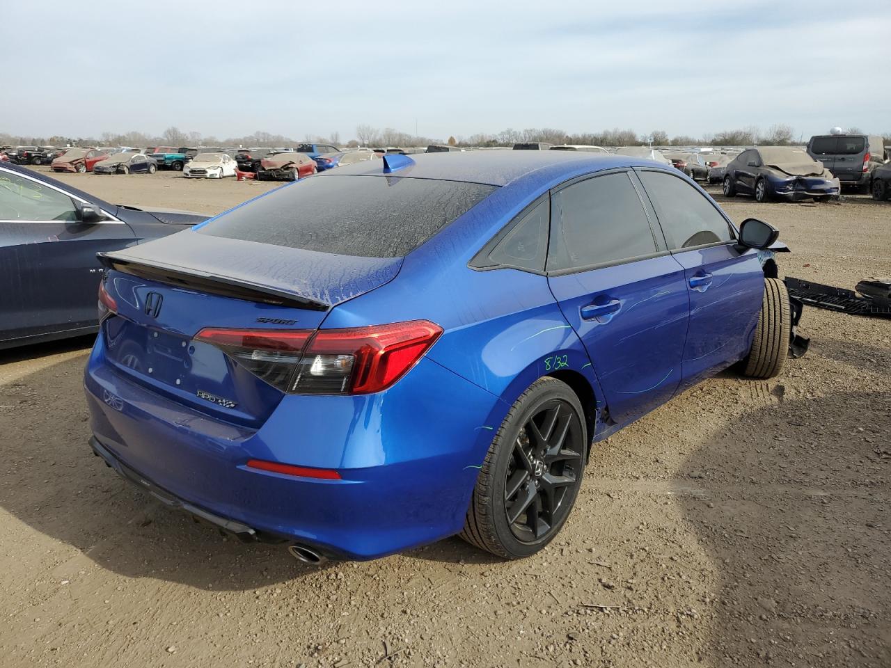2022 HONDA CIVIC SPORT VIN:2HGFE2F59NH605522
