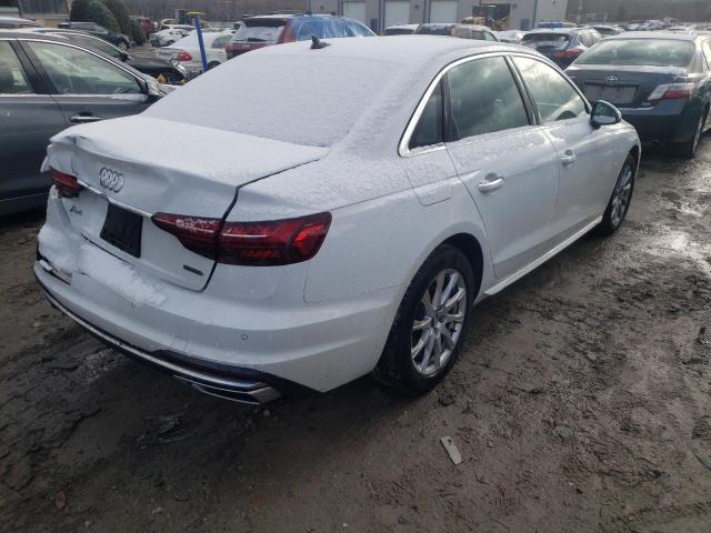 2021 AUDI A4 PREMIUM 40 VIN: WAUABA***********