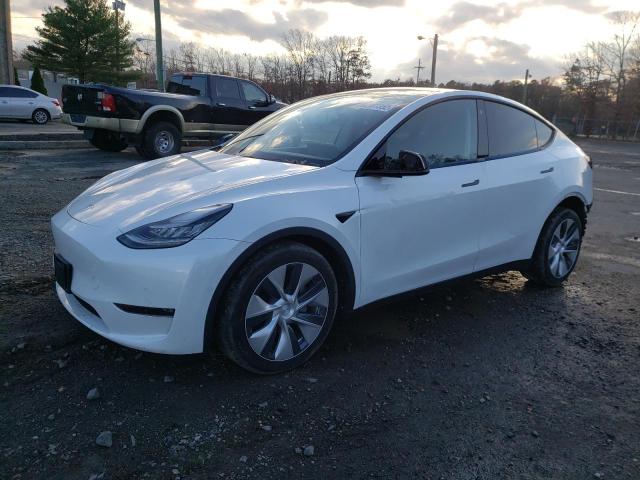 2021 TESLA MODEL Y VIN: 5YJYGDEE9MF065656