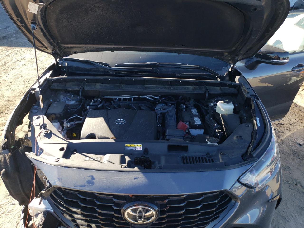 2022 TOYOTA HIGHLANDER XSE VIN:5TDLZRAH9NS130780