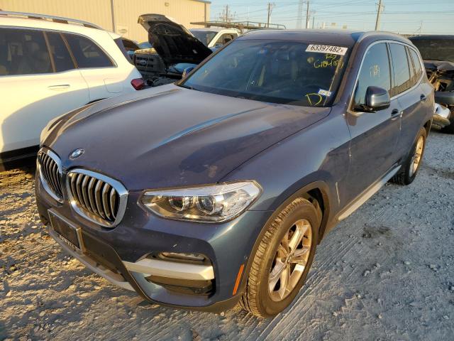 2021 BMW X3 SDRIVE30I VIN: 5UXTY3C05M9G10403