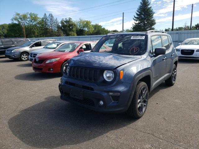 2021 JEEP RENEGADE LATITUDE VIN: ZACNJDBB4MPM74541