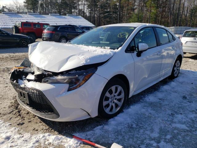 2021 TOYOTA COROLLA LE VIN: 5YFEPMAE3MP210364