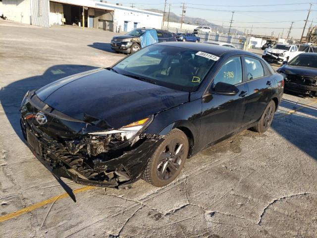 2021 HYUNDAI ELANTRA SEL VIN: 5NPLM4AG0MH035165