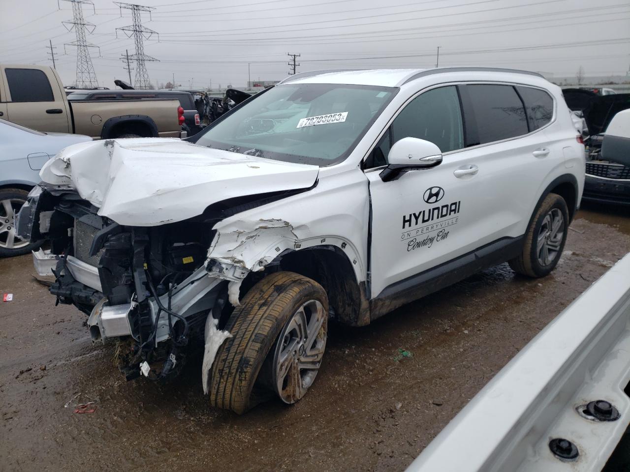2023 HYUNDAI SANTA FE SEL VIN:5NMS2DAJ8PH538795