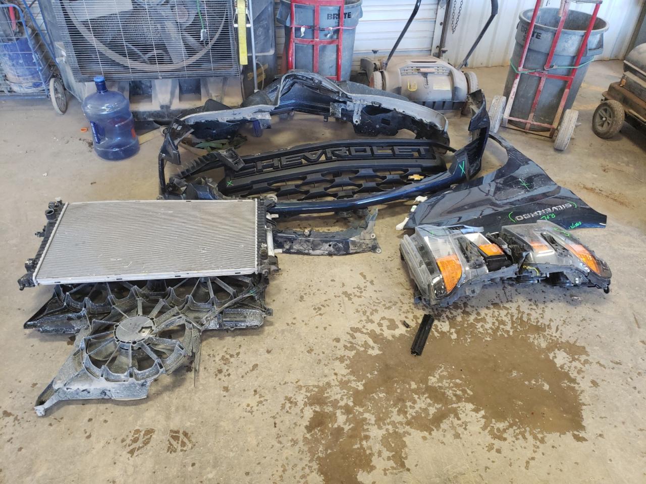 2022 CHEVROLET SILVERADO C1500 CUSTOM VIN:3GCPABEKXNG622531