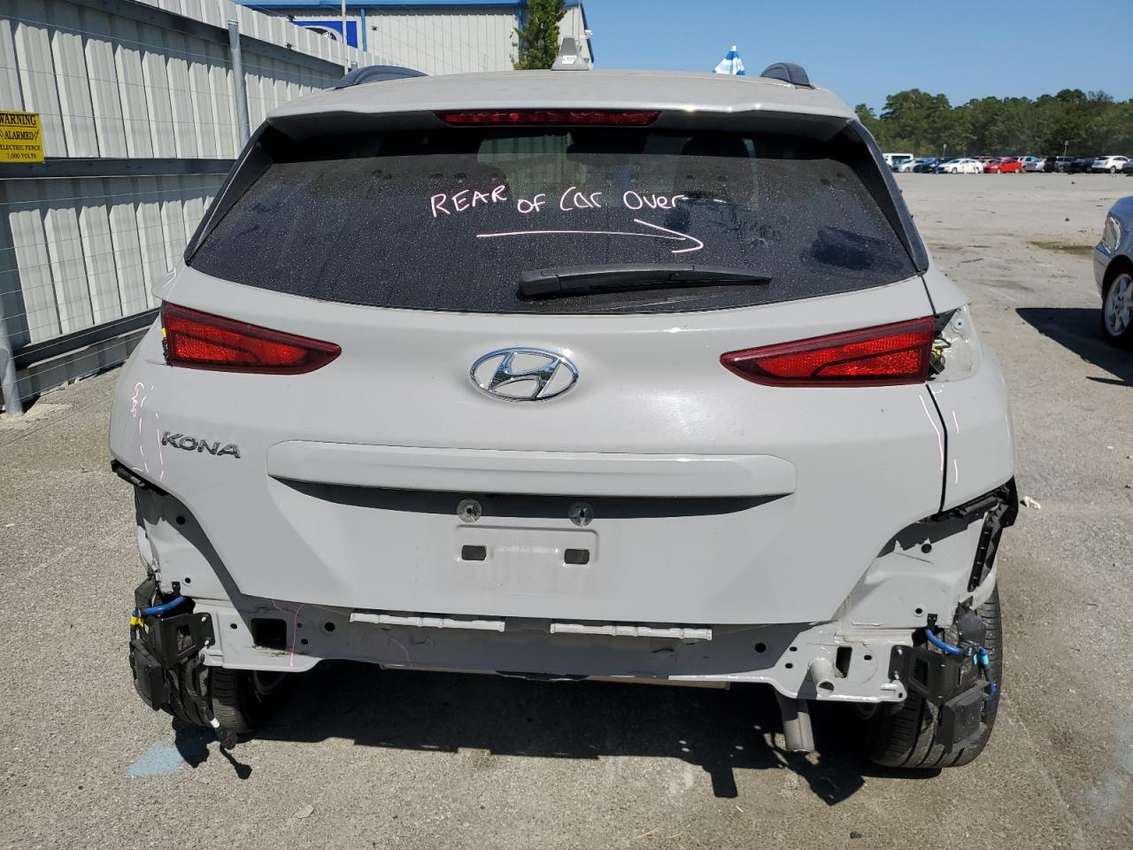 2022 HYUNDAI KONA SEL VIN:KM8K62ABXNU911841