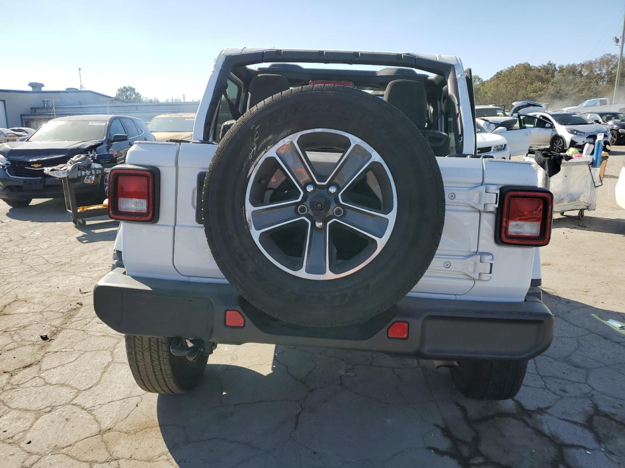 2023 JEEP WRANGLER SAHARA VIN:1C4HJXEN8PW599900