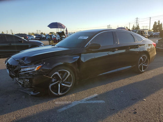 2022 HONDA ACCORD HYBRID SPORT VIN:1HGCV3F2XNA045359