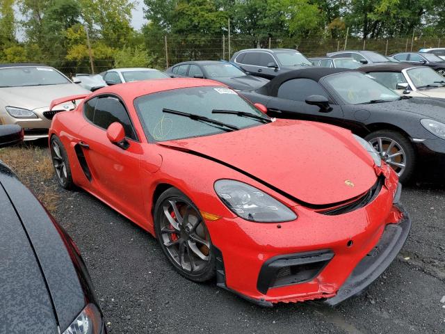 2021 PORSCHE CAYMAN GT4 VIN: WP0AC2A82MS289243