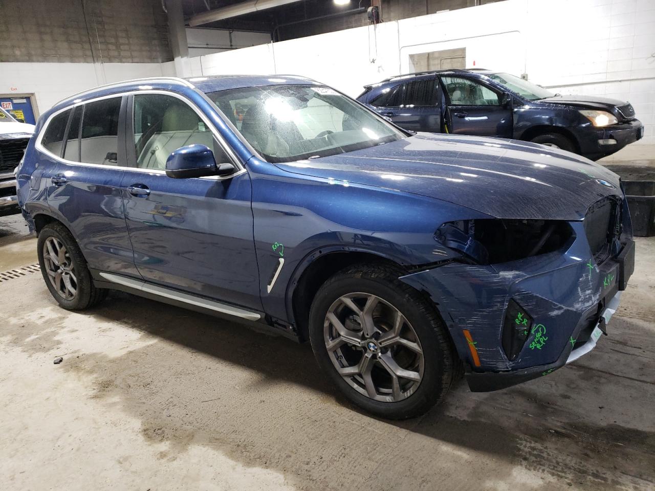 2023 BMW X3 XDRIVE30I VIN:5UX53DP09P9N72585