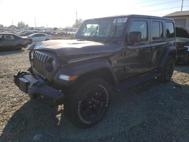 2021 JEEP WRANGLER UNLIMITED SPORT VIN: 1C4HJXDMXMW562531