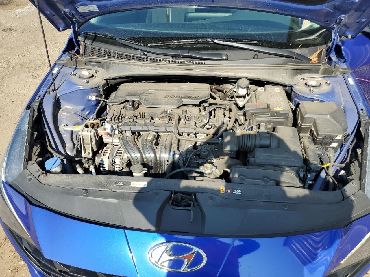 2022 HYUNDAI ELANTRA SEL VIN:KMHLS4AG9NU347347