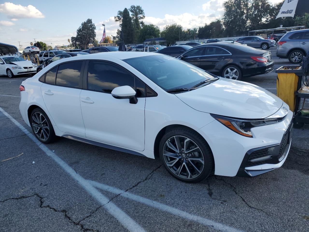 2022 TOYOTA COROLLA SE VIN:5YFS4MCE5NP106131