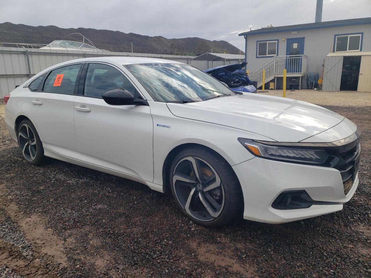 2022 HONDA ACCORD HYBRID SPORT VIN:1HGCV3F2XNA042557