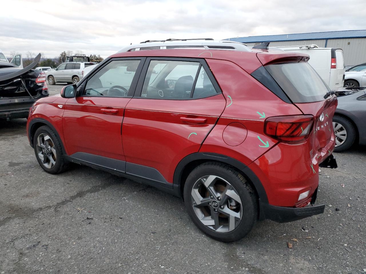 2022 HYUNDAI VENUE SEL VIN:KMHRC8A31NU176525